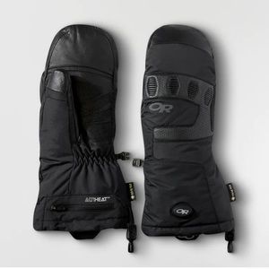 Outdoor Research Unisex Lucent Heated Sensor Mitts, Size Large, NEW
